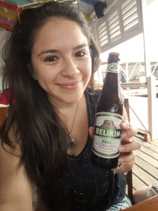 Local beer in Belize City